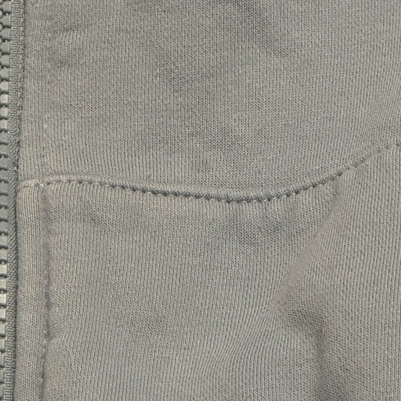 Pop flex blue Cropped Hoodie - Picture 2 of 4